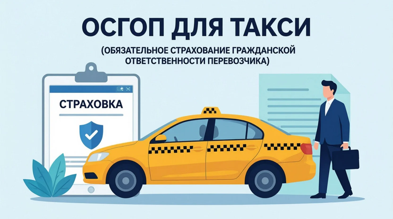 Стоимость ОСГОП для такси